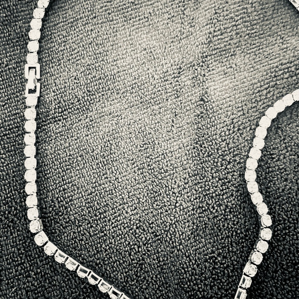 🆕2 Ice-Timed🆕 CZ Necklaces. X’s 2, one is 20’ and the other is 22’ long. - Picture 12 of 12